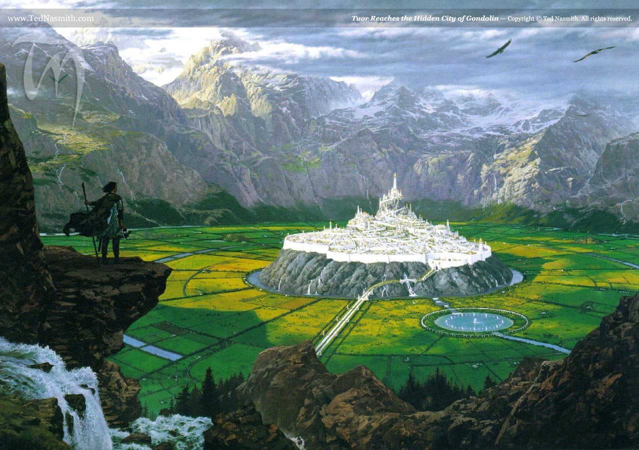 Tuor Reaches the Hidden City of Gondolin